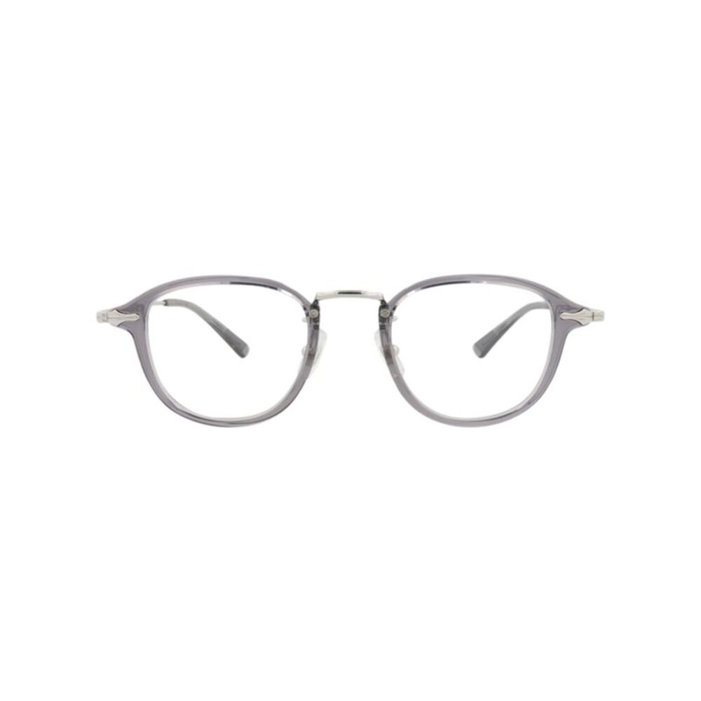 Montblanc Round-Frame Injection Optical Frames Grey Mens